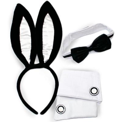 Click to get Sexy Bunny  Ears Collar Cuffs