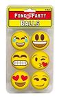 Smiley Emoji Pong Balls