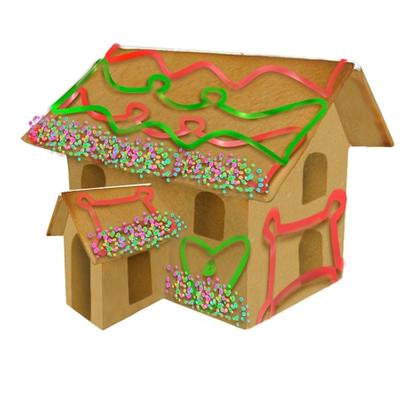 Click to get Build Your Own Mini Gingerbread House
