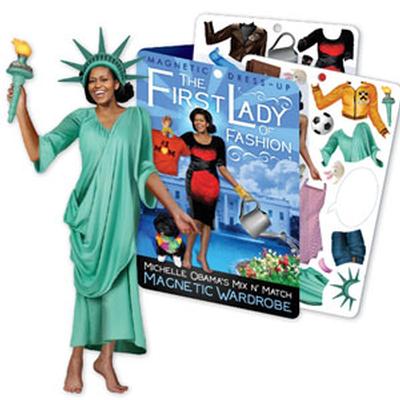 Click to get Michelle Obama Magnetic Dress Up Kit