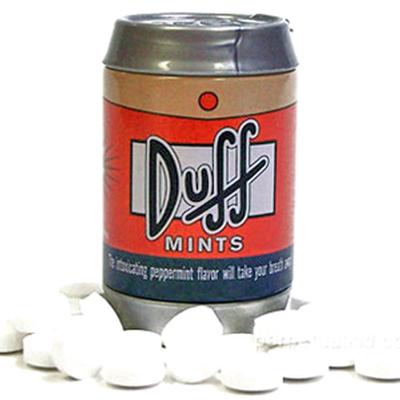 Click to get Simpsons Duff Mints