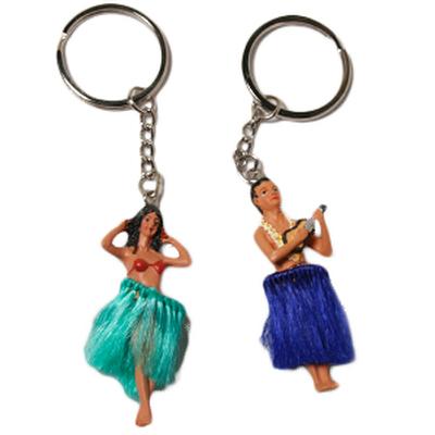 Click to get Hawaiian Hula Keychain Set