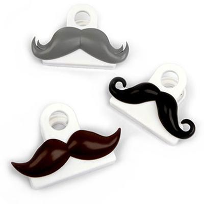 Click to get Mustache Chip Bag Clips