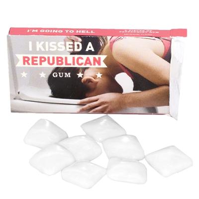 Click to get I Kissed a Republican Gum