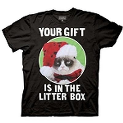 Click to get Grumpy Cat Your Gift is in the Litter Box Shirt
