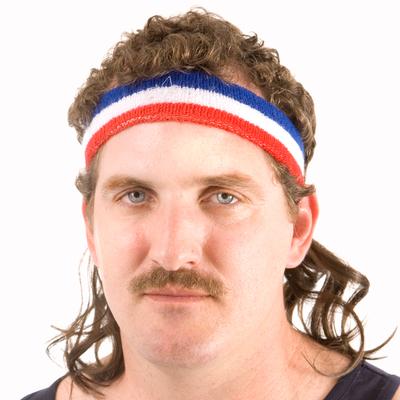 Click to get Instant Mullet w Headband The Bobcat