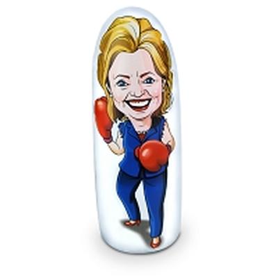 Click to get Hillary Clinton Mini Bop Bag
