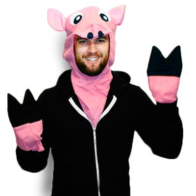 Click to get Plush Pig Costume Kit