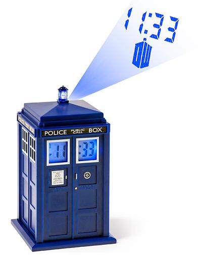 Click to get Doctor Who TARDIS Projection Alarm Clock