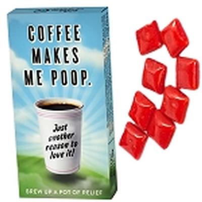 Click to get Coffee Makes Me Poop Gum