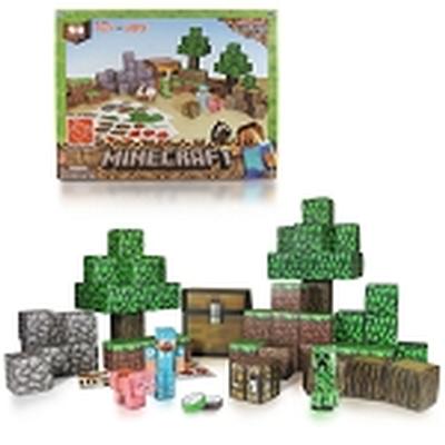 Click to get Minecraft Paper Craft Overworld Deluxe Set