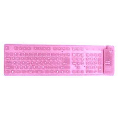 Click to get Bendable Keyboard Pink