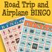 Bingo: Airplane and Road Trip