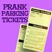 Fake Parking Tickets