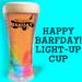 Happy Barfday! Birthday Cup
